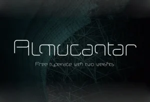 Almucantar Display Font