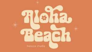 Aloha Beach Font › Fontesk