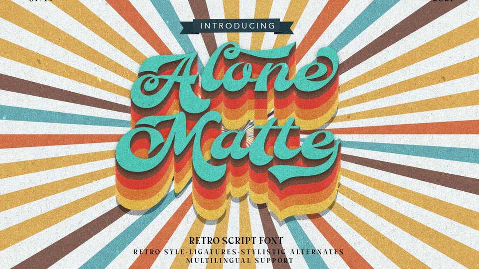 Alone Mate Font › Fontesk