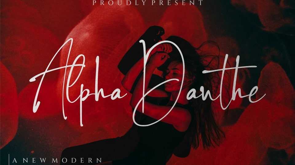 Alpha Danthe Font › Fontesk