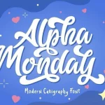 Alpha Monday Font