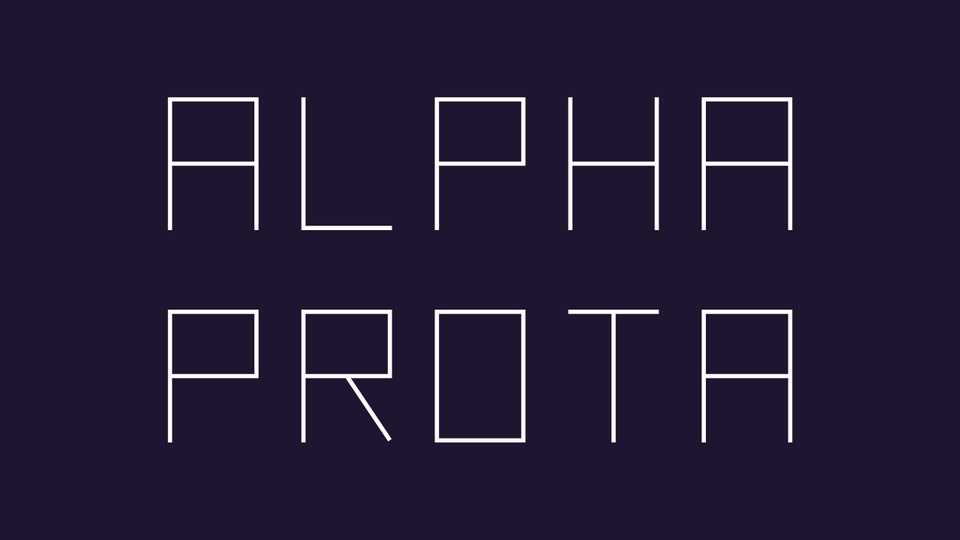 Alpha Prota Font › Fontesk