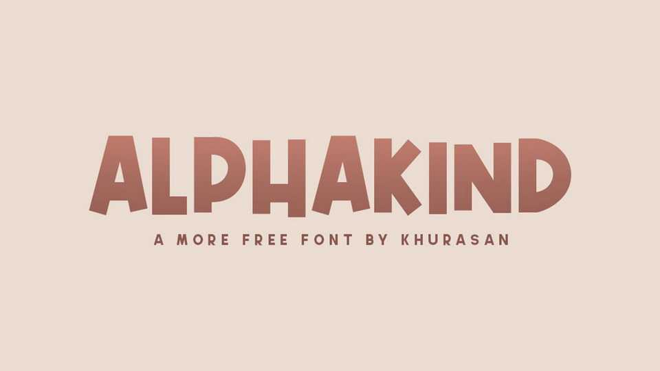 Alphakind Font › Fontesk