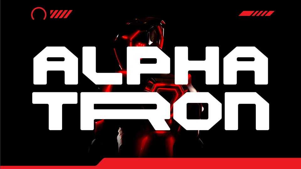 Alphatron Font › Fontesk
