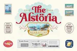 Alstoria Serif Font
