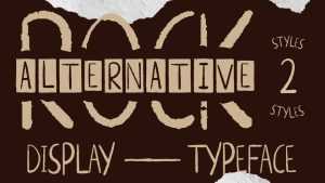 Alternative Rock Font › Fontesk