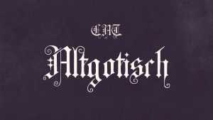 Altgotisch Font › Fontesk