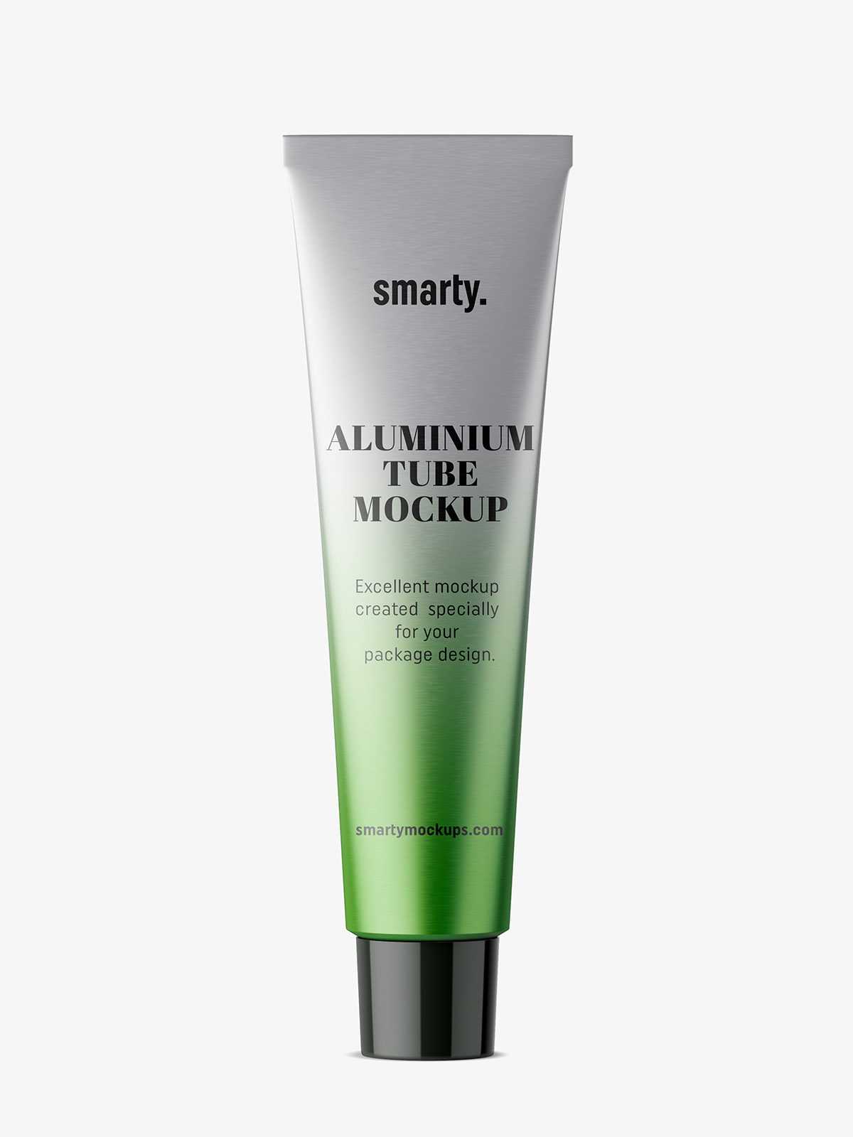 Aluminium tube mockup