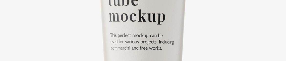 Aluminum tube mockup