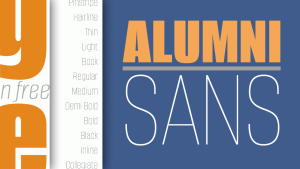 Alumni Font Family › Fontesk