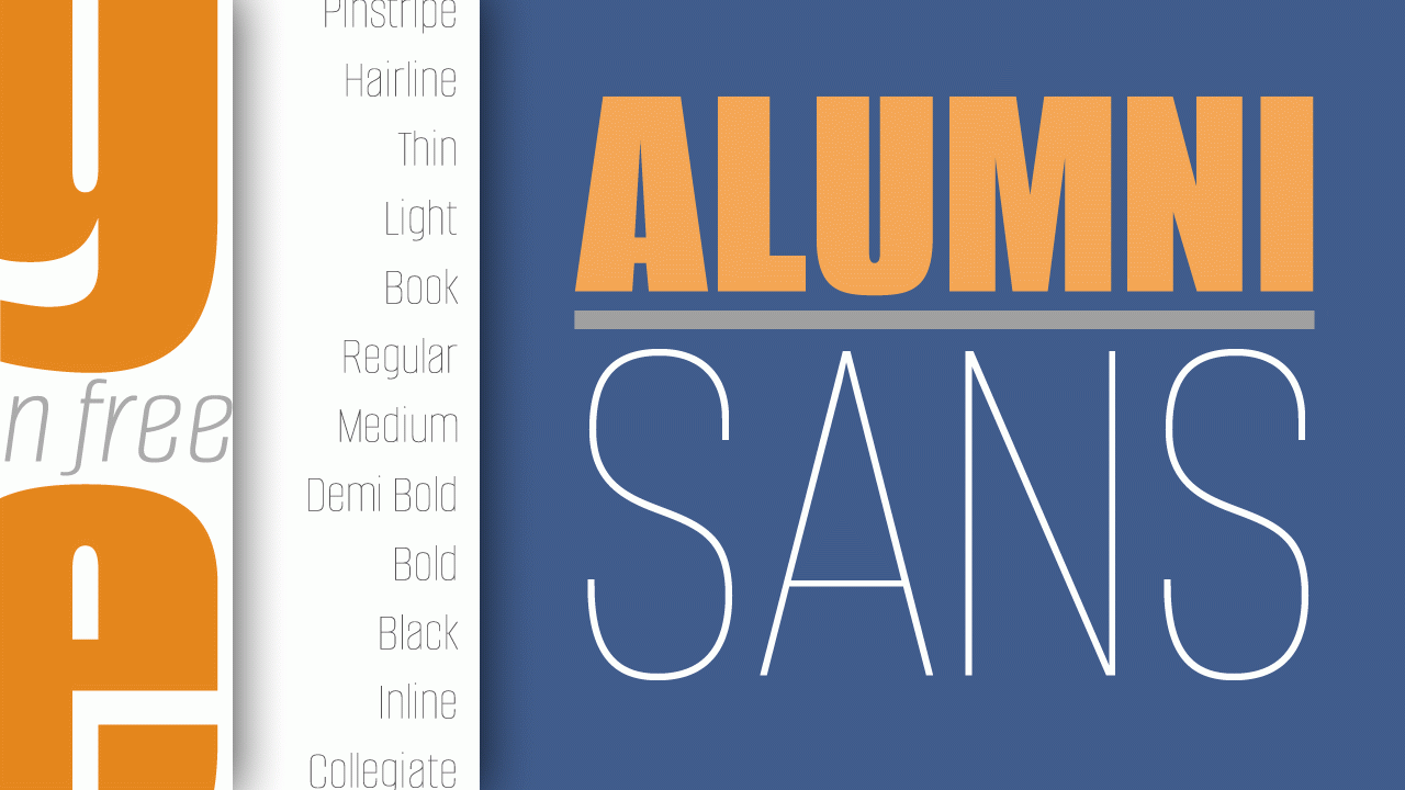 Alumni Font Family › Fontesk