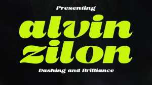 Alvin Zilon Font › Fontesk