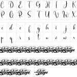 Mapa de caracteres da fonte Always Funny Font