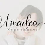 Amadea Script Font