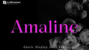 Amaline Font › Fontesk
