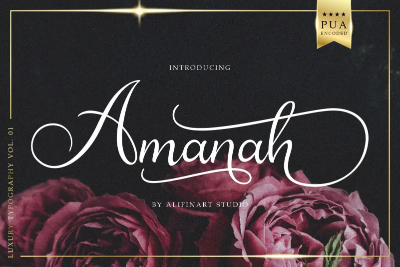 Amanah Font