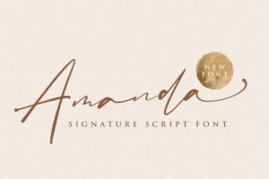 Amanda Handwritten Font