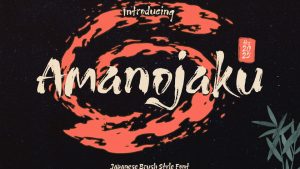 Amanojaku Font › Fontesk