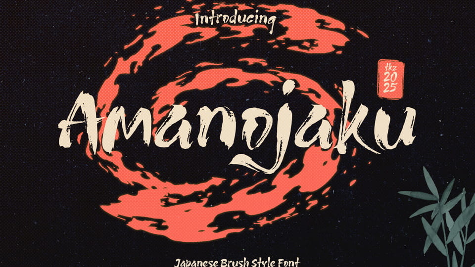 Amanojaku Font › Fontesk