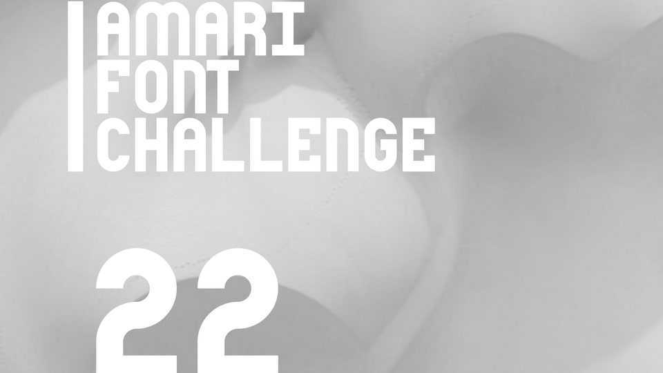 Amari Font 22/100 › Fontesk