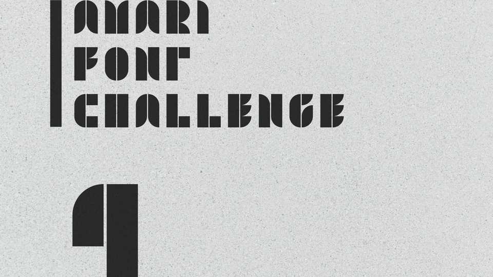 Amari Font 4/100 › Fontesk