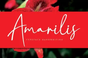 Amarilis Script Font