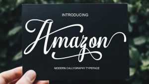 Amazon Script Font › Fontesk