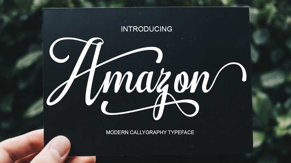 Amazon Script Font › Fontesk