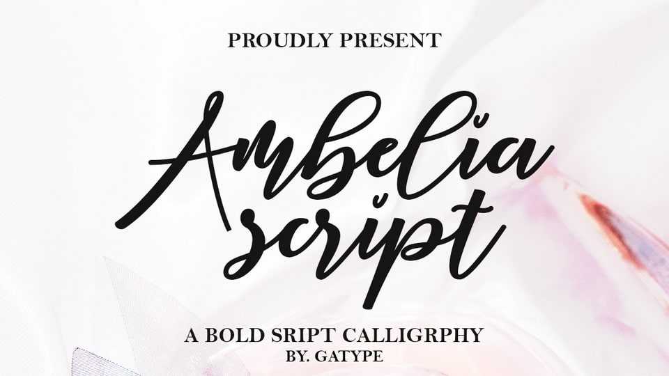 Ambelia Script Font › Fontesk