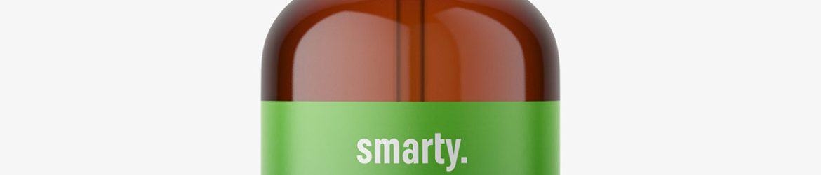 Amber bottle with dropper / 50 ml