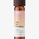 Amber bottle with herbal pills mockup - Free PSD Download Amber bottle with herbal pills mockup