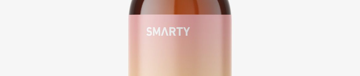 Amber glass bottle mockup Amber glass bottle mockup
