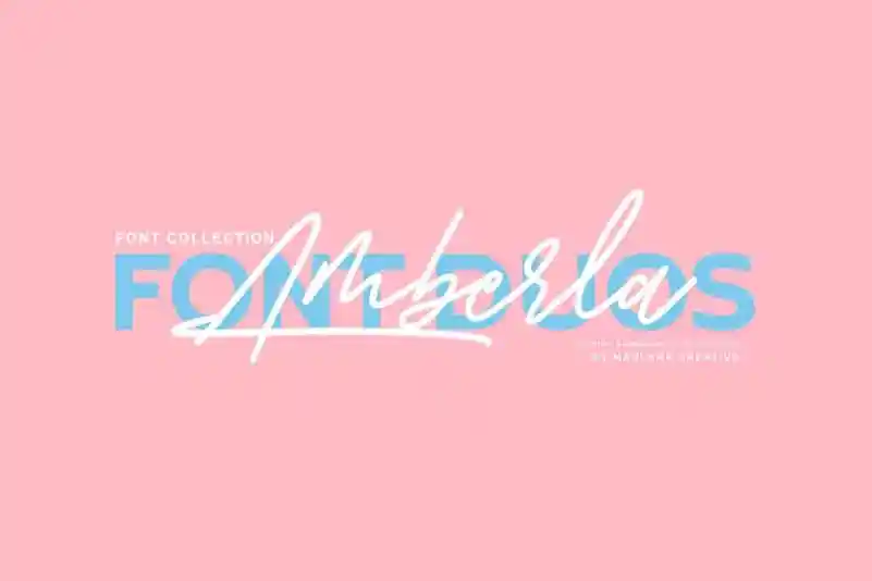 Amberla Signature Font