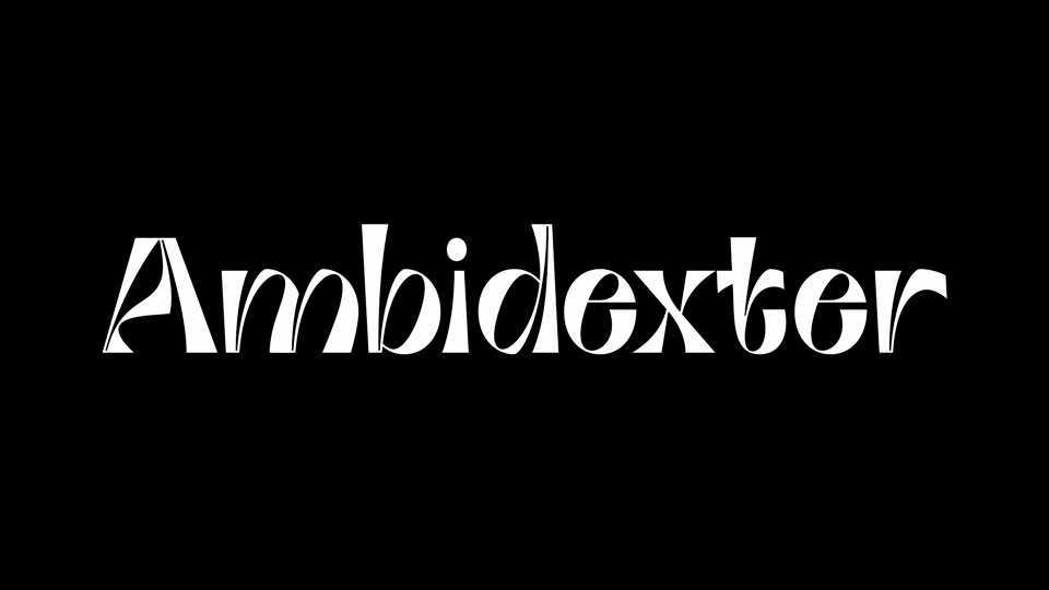 Ambidexter Font › Fontesk