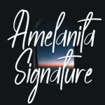 Amelanita Signature Script Font