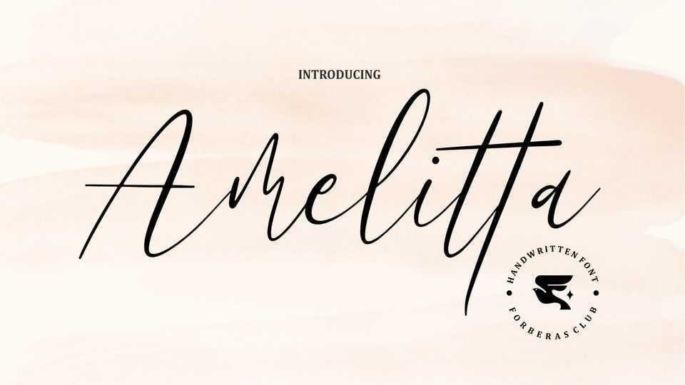 Amelitta Font › Fontesk