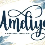 Ameliya Script Font
