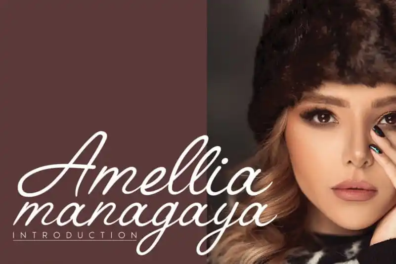 Amellia Handwritten Font