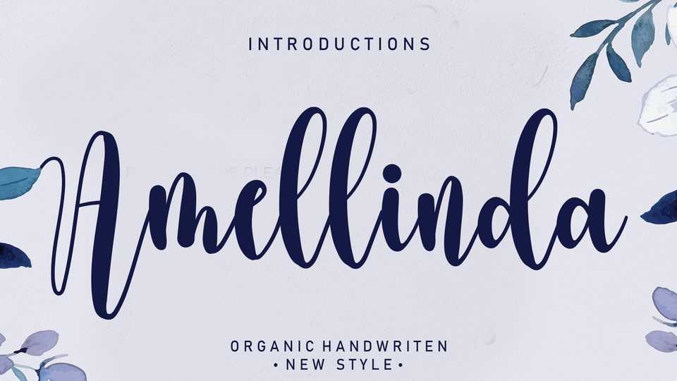 Amellinda Script Font › Fontesk