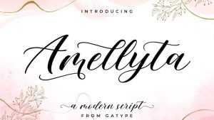 Amellyta Font › Fontesk