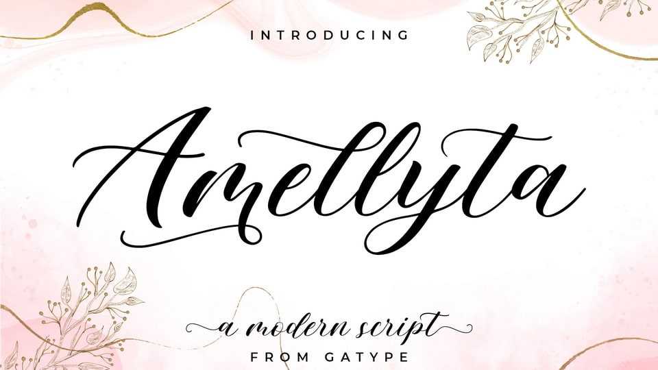 Amellyta Font › Fontesk