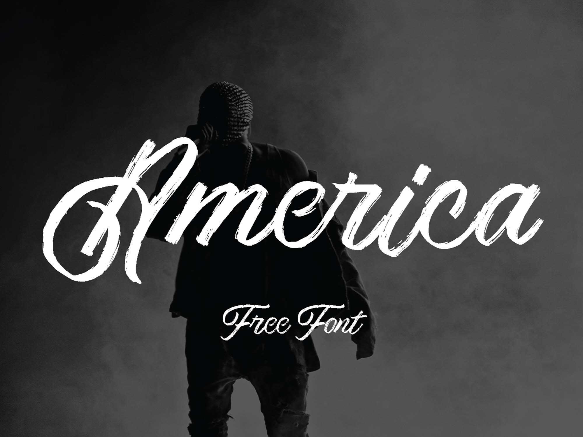 America Script Font