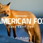 American Fox Font - Fonte Grátis American Fox Font