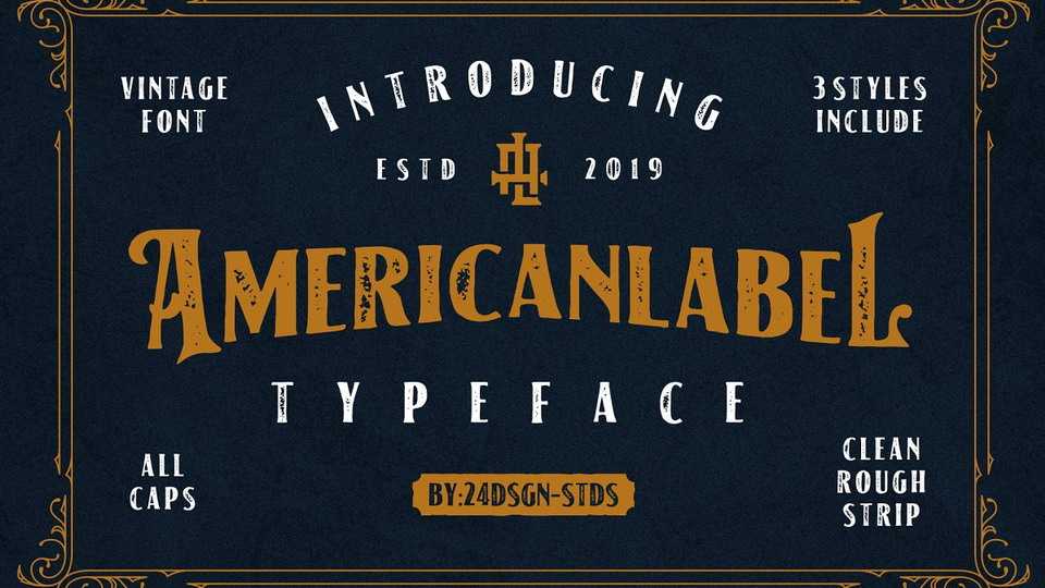 American Label Font Family › Fontesk
