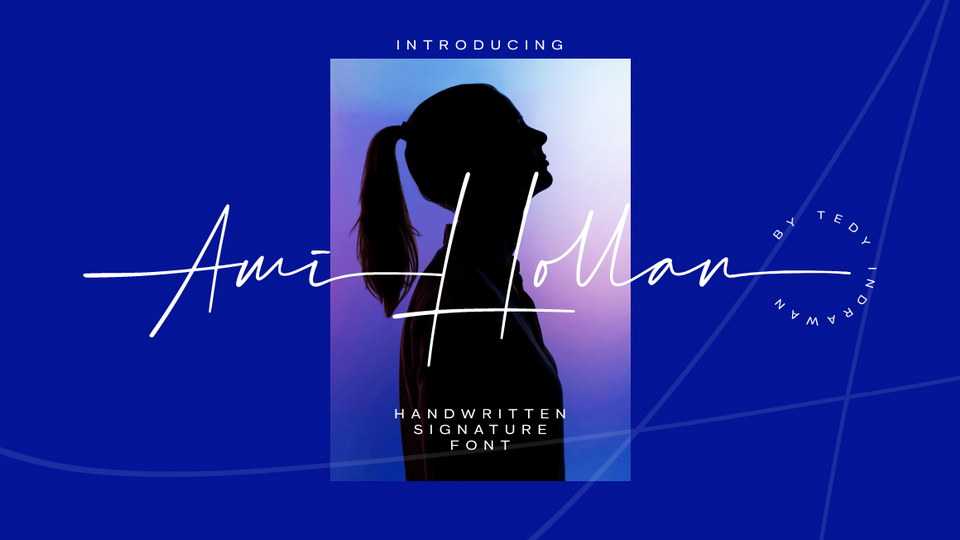 Ami Hollan Font › Fontesk