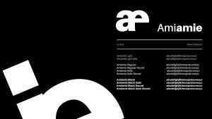 Amiamie Font Family › Fontesk