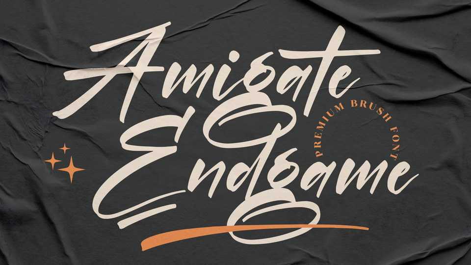 Amigate Endgame Font › Fontesk