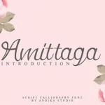 Amittaga Script Font
