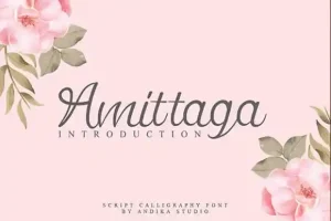 Amittaga Script Font
