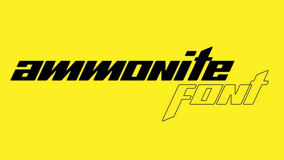 Ammonite Font › Fontesk
